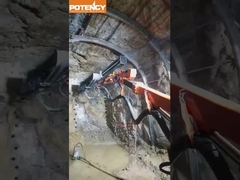 32 - 45mm Drilling Diameter Robotic Anchor Rod Total Power 32.6kw KDM12A-1BCDL