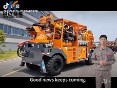 Keda Shotcrete Delivery to China Kyrgyzstan Uzbekistan Railway